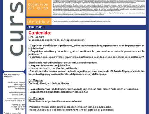 Curso Organización Biológica y Sociocultural de la Jubilación